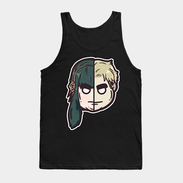 ChunkieCheeks - spyxfamily Tank Top by Chunkie Cheeks